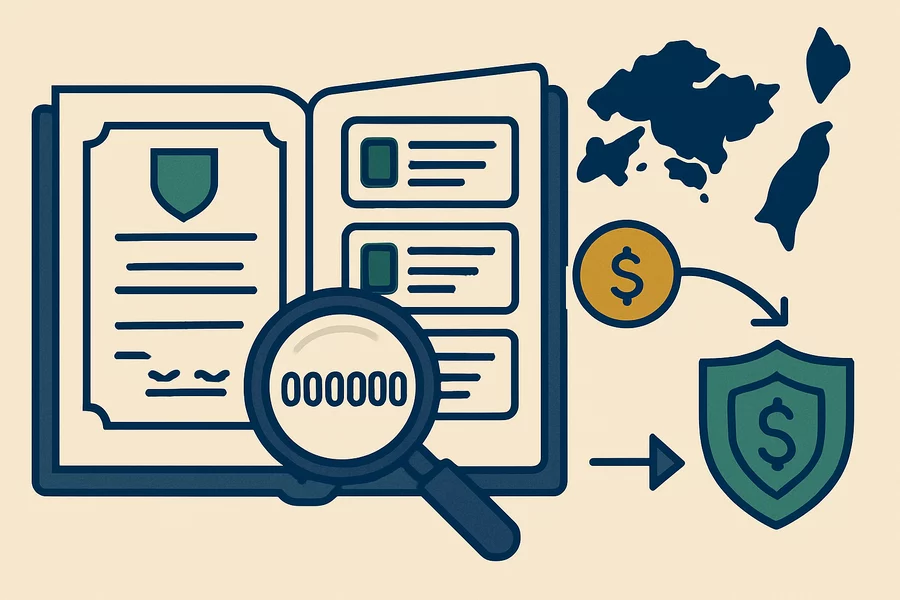 賭場監理：牌照與出金查證流程示意